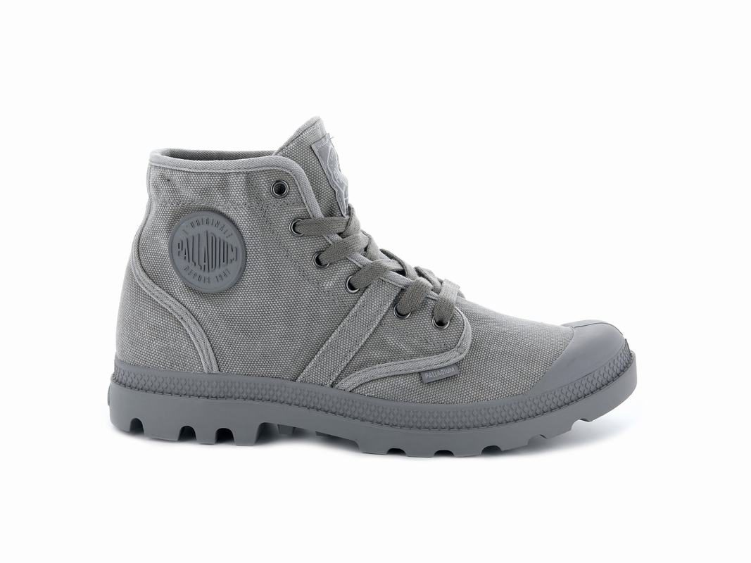 Palladium Pallabrousse Herren Stiefel Grau ||769102-FQN||